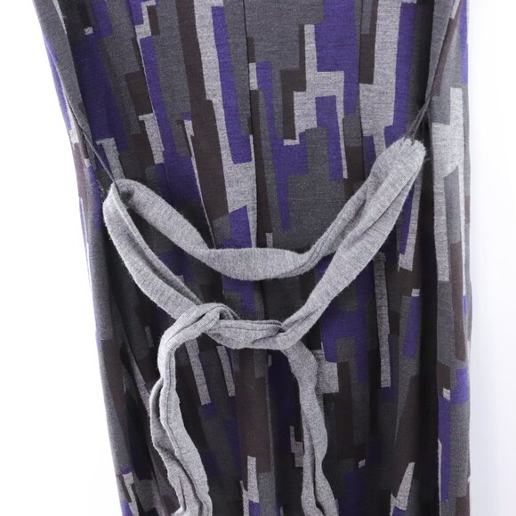 Banana Republic | Sleeveless Sheath Dress 4 Geometric Knee Length - Picture 5 of 7